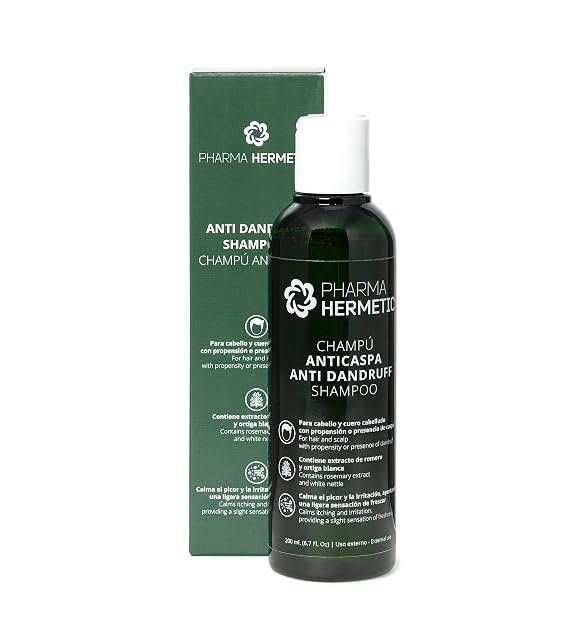 Get Rid of Dandruff and Prevent Hair Loss Anti-Dandruff Shampoo - Soothes Scalp & Leaves Hair Refreshed & Flakes-Free - For Hair and Scalp with Presence of Dandruff