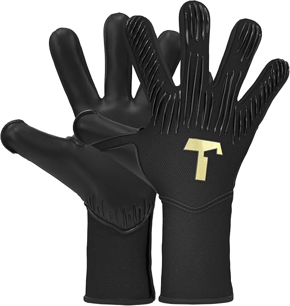 T1TAN Rebel (FP) Soccer Gloves Football - Goalie Gloves for Goalkeeper - Adults and Youth - with Finger Protection