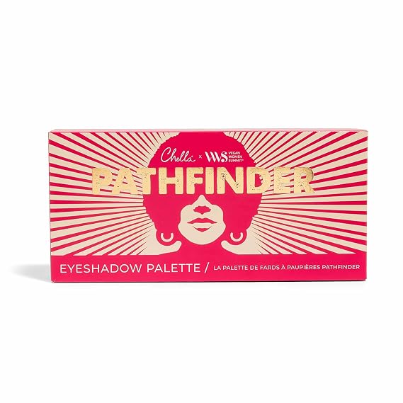 Chella x VWS Makeup Eyeshadow Palette, Vegan, (Full Size, Pathfinder)