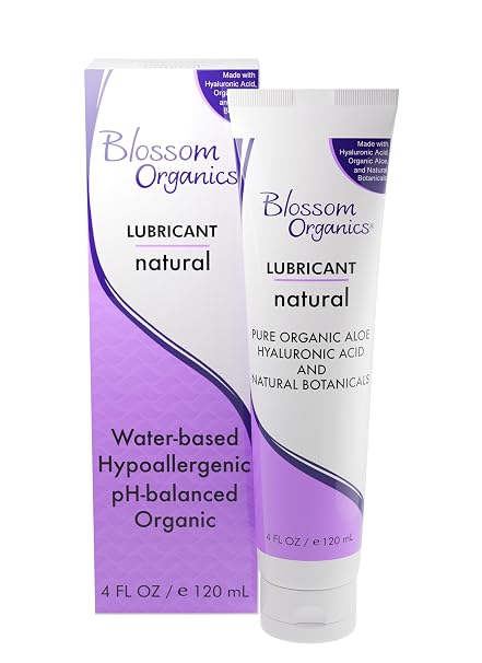 Blossom Organics Natural Lube, 4 Ounce