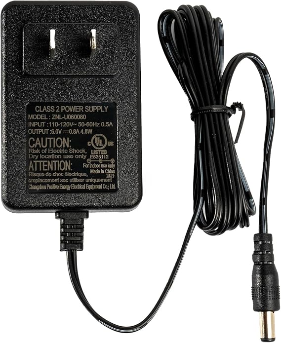 6V Charger for Ride on Toys, Universal 6 Volt Battery Charger for Kids Ride on Toys, Compatibility with TOBBI Best Choice Products 6V ATV Bumper Cars Kids Electric Motorcycle 6V4.5ah Charger