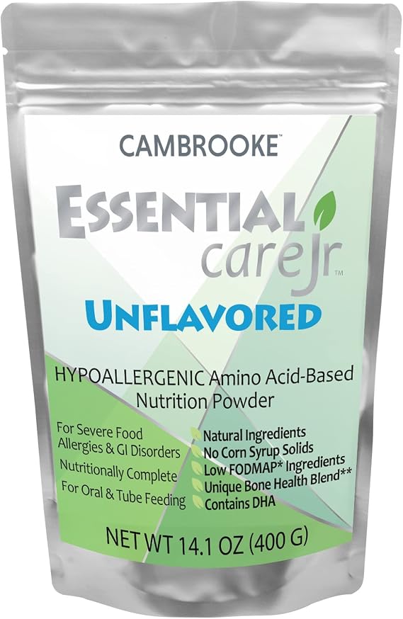 Pediatric Oral Supplement Essential Care Jr Unflavored 14.1 oz. Pouch Powder