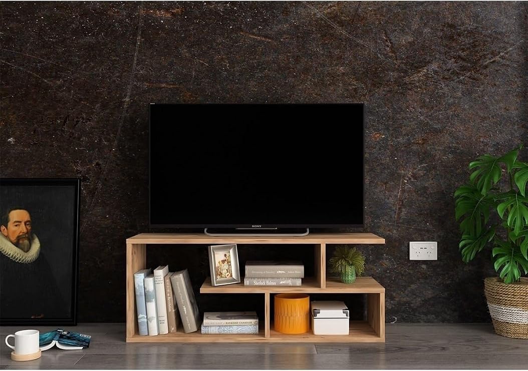 Safir Meşe Tv Ünitesi Tv Sehpası