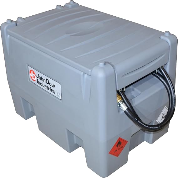 JohnDow Industries JDI-AFT58, 58 - Gallon Diesel Transfer Tank with Built in 12 volt Electric Pump and Automatic Shut Off Nozzle