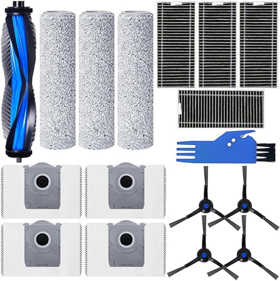 Replacement Parts for Ecovacs Deebot X8 Pro Omni/Yeedi S14 Plus, Ecovacs Deebot X8 Pro Omni Accessories Kit Ecovacs Deebot X8 Pro Omni Buddy Kit