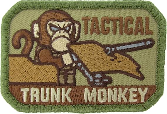 Tactical Trunk Monkey Morale Patch (Multicam (Arid))