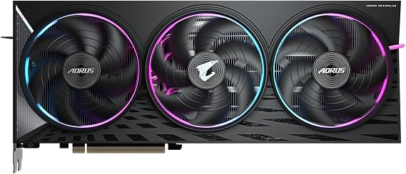 GIGABYTE AORUS Radeon RX 9070 XT Elite 16G Graphics Card, PCIe 5.0, 16GB GDDR6, GV-R9070XTAORUS E Video Card