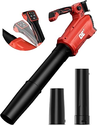 DeForce Leaf Blower Cordless, for Milwaukee M18 18V Battery, Battery Powered Snow Blower Electric, 420 CFM, with Adjustable Handle, 3 Speeds, for Driveway, Patio, Backyard Bare Tool Only