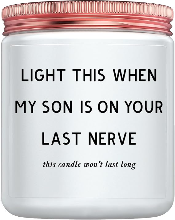 Daughter in Law Gifts, Birthday Wedding Christmas Mothers Day Gift Candle