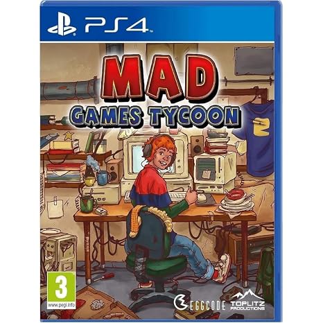 PlayStation Mad Games Tycoon - For Playstation 4 (EU Version)