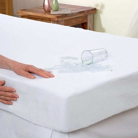 Elegant Comfort 100% Waterproof Zippered Polyester Fiber Mattress Cover/Protector%100 Satisfaction & Money Back GUARENTEE, Full