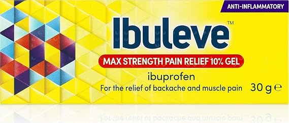 Ibuleve Max Strength Pain Relief 10% Gel, 30g