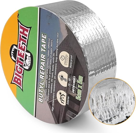 BIGTEETH 50mm x 5m Waterproof Butyl Tape