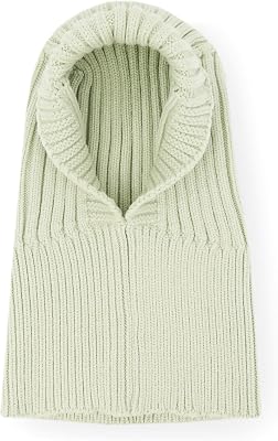 JELLYTREE Baby Knit Hat Balaclava Toddler Girls Boys Knitted Fashion Scarf Warm Crochet Ribbed Ski Beanie, 6m 4yrs