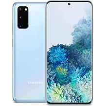 Samsung Galaxy S20 5G Factory Unlocked Android Smartphone SM-G981U US Version | Fingerprint ID & Facial Recognition | Long-Lasting Battery Cloud Blue, 128GB