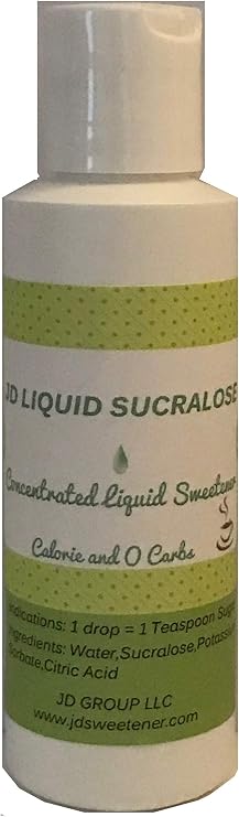 JD Liquid Sucralose (4 fl oz) Concentrated Liquid Sweetener