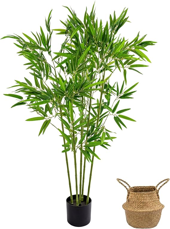 Artificial Palm Tree Indoor 140cm Faux Areca Plant Black Pot