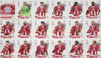 Match Attax 2025 2026 Bayern Munich Base Card Team Set