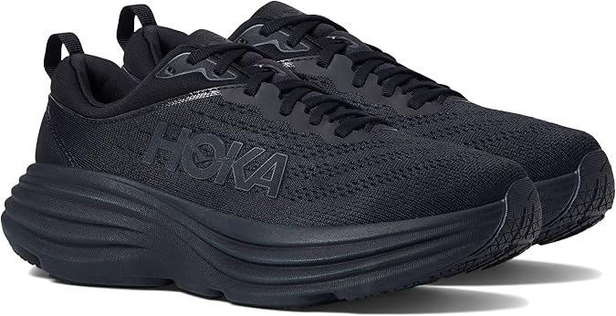 HOKA ONE ONE | Men's, Running Sneakers (Black Monochrome, 10.5) | Road Running Shoes