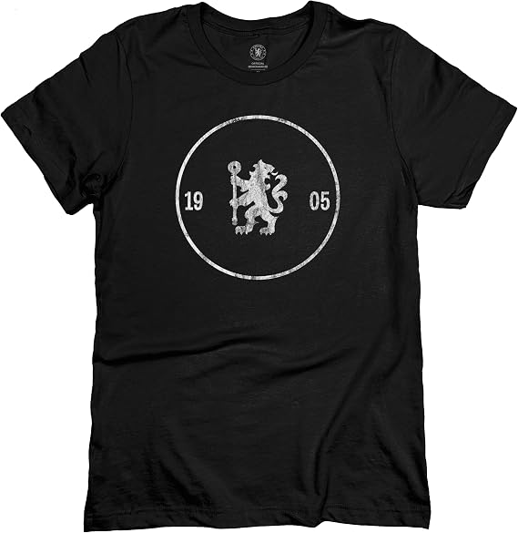Chelsea FC Heritage Circle Premium T-Shirt - Black