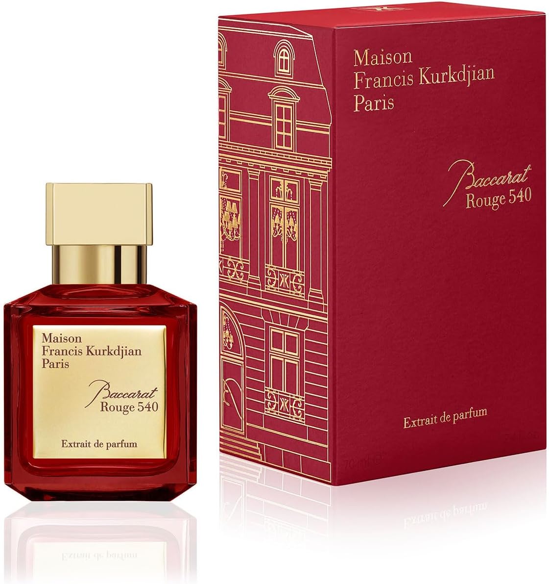 Baccarat Rouge 540 by Maison Francis Kurkdjian for Unisex - 2.4 oz Extrait De Parfum Spray