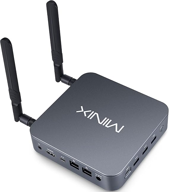 MINIX J51-C8 Max Mini Computer 8GB/512GB M.2 PCIe NVMe SSD Windows 11 Pro