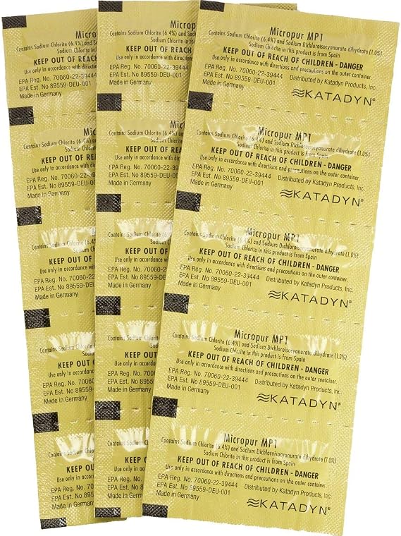 Katadyn Micropur MP1 Water PurifierTabs Pack/30
