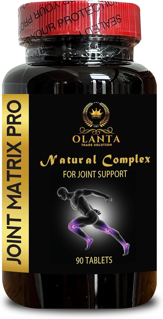 Joint Matrix PRO - Supplement with Collagen, Triple Action Joint Care Supplement glucosamine sulfate msm - 1 Bottle 90 Tablets