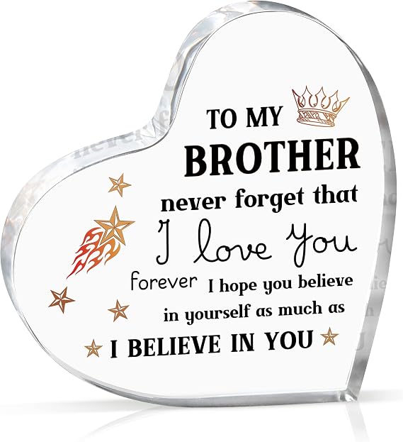Gifts for Brother, Birthday Gifts for Brother, Brothers Christmas Keepsake