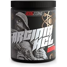 Big-Zone L-Arginine HCL Powder Amino Acid Booster Pure & Optimal Soluble Top Quality Power Strength Endurance Pump 500 g