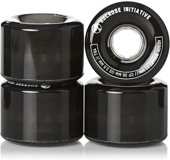 Arbor Bogart Fusion- 61Mm - 78A - Ghost Black (Set of 4)