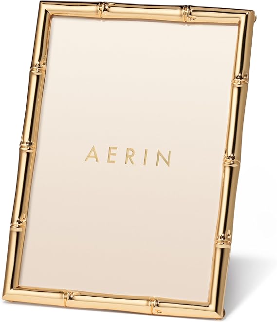 AERIN 5x7 Ava Bamboo Frame - Gold
