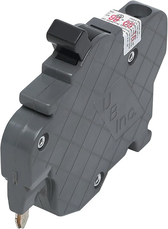Connecticut Electric UBIF040N Newly Manufactured Federal Pacific Electric Stab-Lok NC140 Replacement, One Pole 40 Amp Thin Series Circuit Breaker,