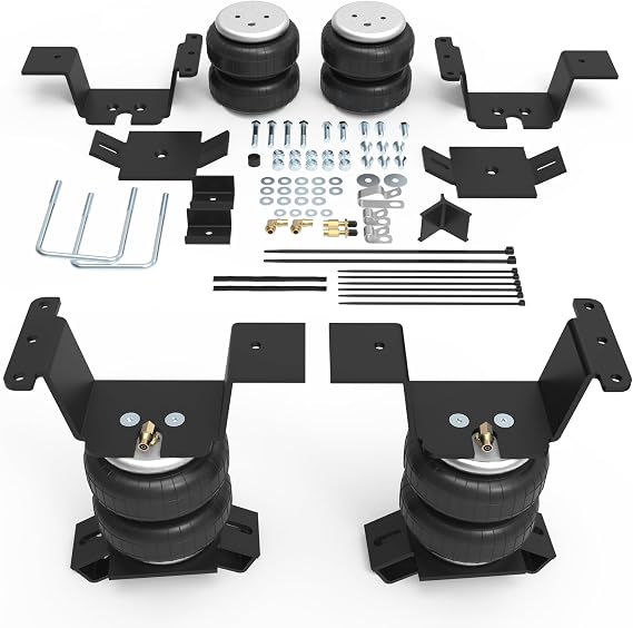 DEEAGLE Rear Air Bags Suspension Kit for Silverado Sierra 1500 | Fit 2007-2018 Chevrolet Chevy Silverado GMC Sierra 1500, Rear Helper Air Bags for Trucks, Up to 5000Lbs (57204)