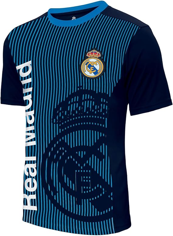 Icon Sports Compatible with Real Madrid Real Madrid Officially Licensed Soccer Poly Shirt Jersey -24