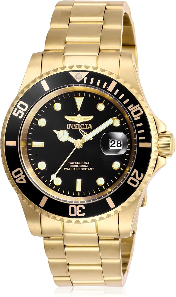 Invicta Pro Diver Stainless Steel Men's Quartz Watch - 40mm