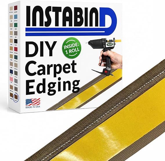 Instabind DIY Carpet Binding - Cotton Serge Neutral Style - Natural 54 LFT