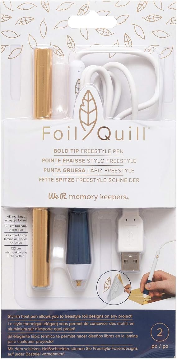 We R Memory Keepers Foil Quill Freestyle Pen-Bold Tip