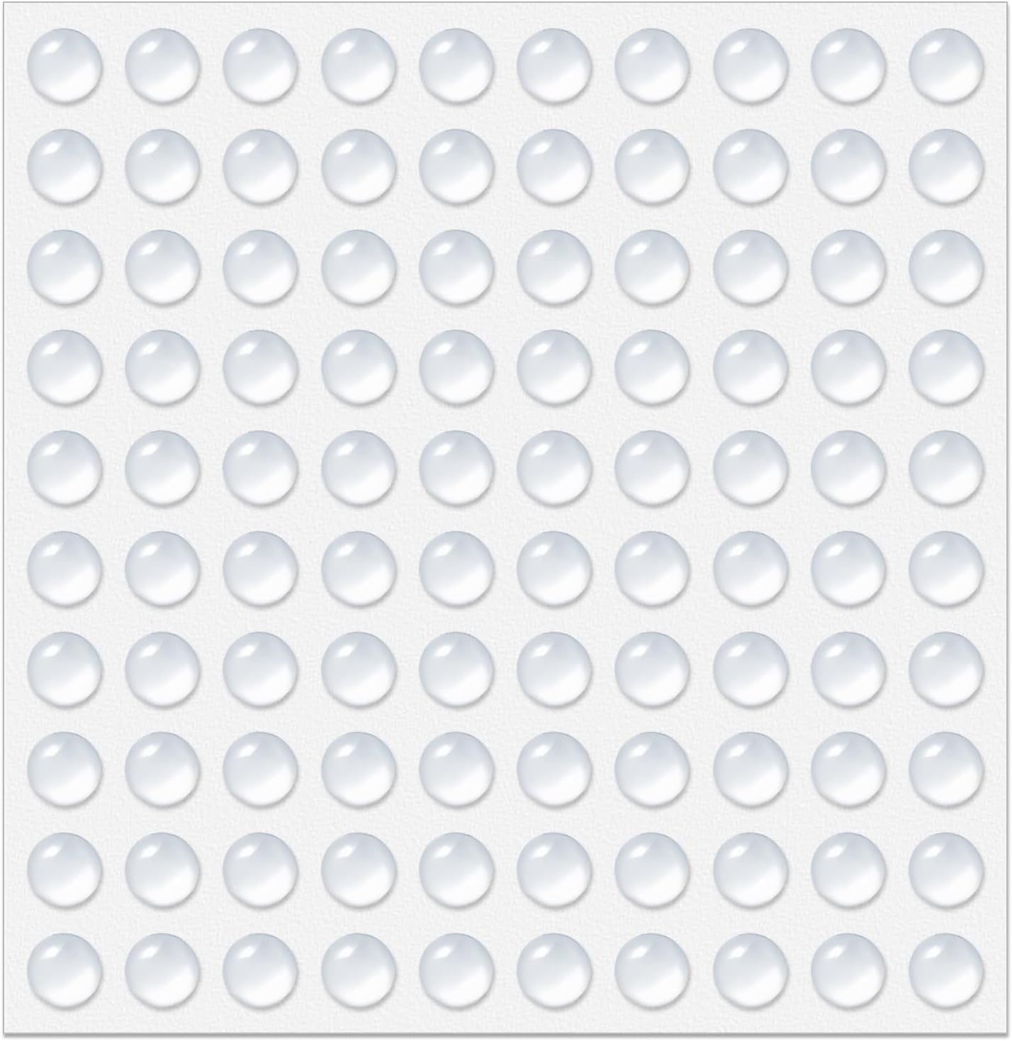 16 Pcs Furniture Bumpers, Silicone Clear Cabinet Door Bumpers 15cm Adhesive Buffer Pads for Furniture & Doors Protectors