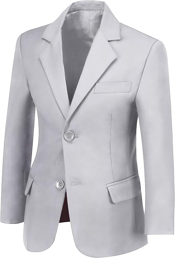 Boy's Sport Coats Blazers for Boy Coat Formal Slim Fit Jacket for Kid Suits