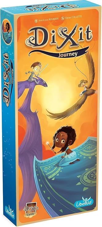 Asmodee Hobby Japan Dixit: Journey Multilingual Edition For 3-6 Players, 30 Minutes, For Ages 8 and Up Extra Card Set