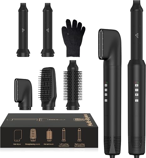 OKWRAP Hairstyler 5 in 1 Hair Styler 110000RPM Airbrush 5 in 1 Multistyler