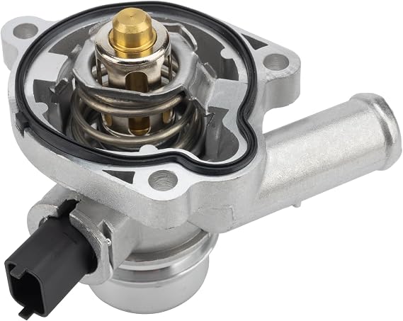 Aluminum Coolant Thermostat Housing Assembly Compatible with Chevy Cruze, Cruze Limited, Sonic, Trax, Replace 902-808 25200455 55565336 55579010 55593034