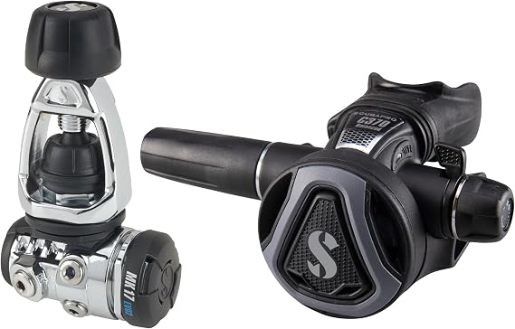SCUBAPRO MK17 EVO 2 INT/C370 Dive Regulator System for Scuba Diving, INT, Black/Graphite