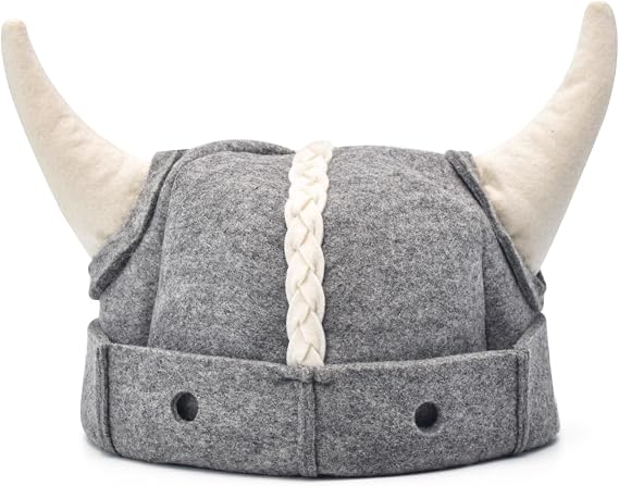 Halsa Sauna Hat,Handmade Natural Wool Sauna Cap for Men & Women, Eco-Friendly, Breathable, One Size Fits All for Spa, Steam Room, Banya, Bathhouse. Viking Style.