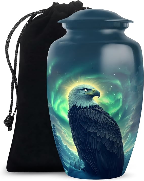 Eagle Cremation Urns for Human Ashes Adult Man 10 Inch