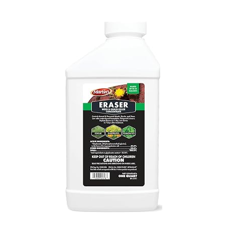 Control Solutions 82004318 1 Quart Eraser & Grass Killer Concentrate Weed Killers