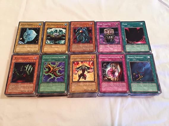 500 Assorted Yugioh Cards Including Rare, Ultra Rare and Holographic Cards