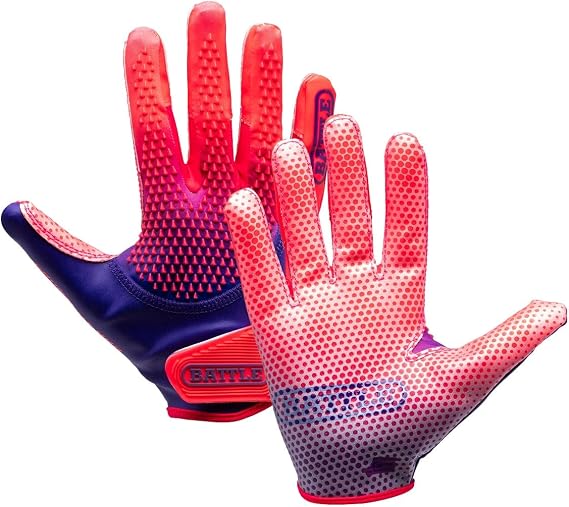 Battle Sports Gauntlet Pro Receiver Football Gloves