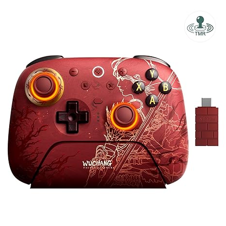 8BitDo Ultimate 2 Wireless Controller for Windows,Android,Steam Deck, TMR Joysticks,1000Hz Polling Rate,Tactile/Hall Triggers,Motion Control,Programmable L4/R4 Bumpers,2 Back Paddle Buttons - WUCHANG